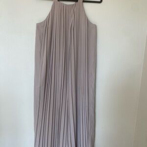 Kate Spade Lavender Pleated Maxi Dress